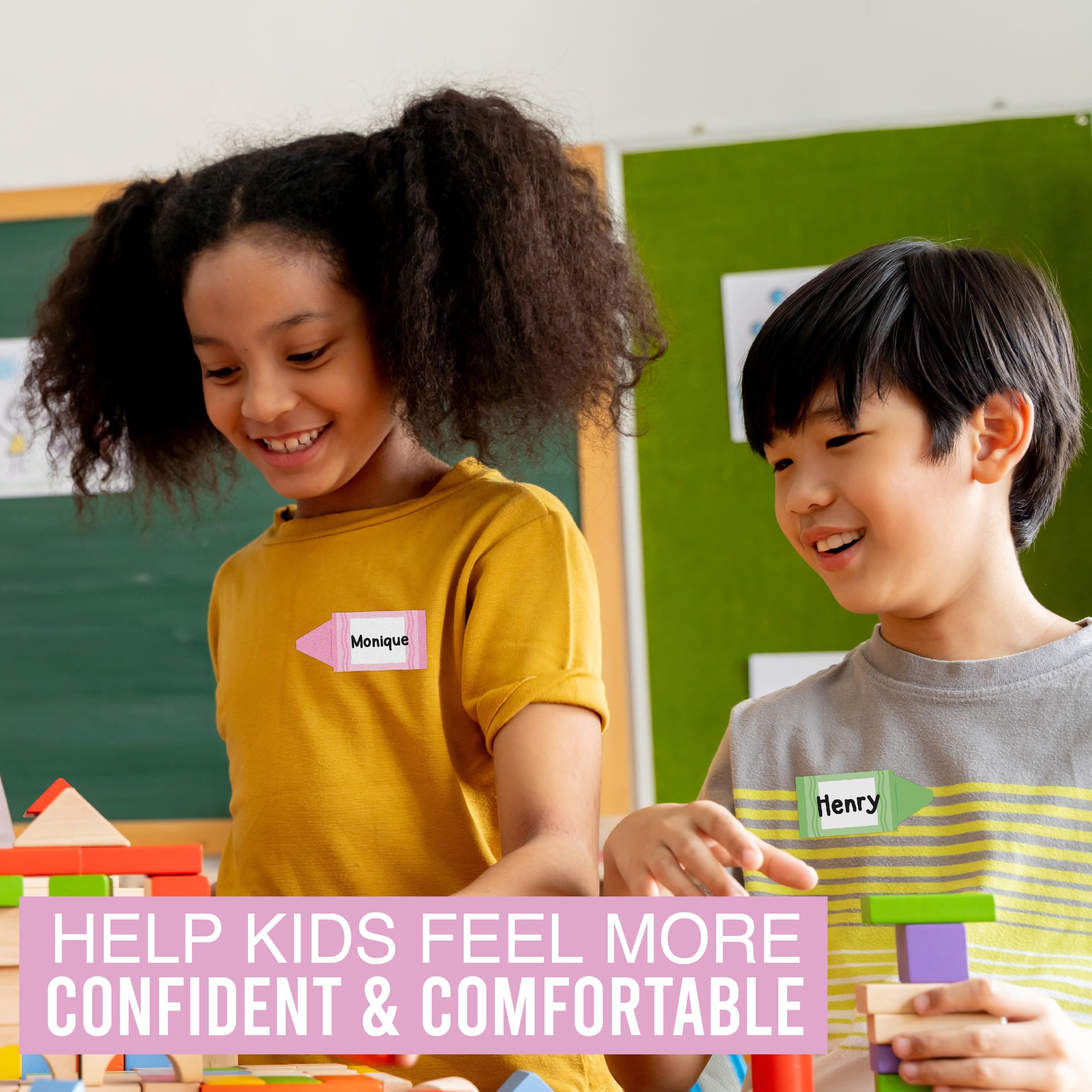 Étiquettes autocollantes – 56 étiquettes autocollantes pour étudiants, étiquettes de salle de classe, fournitures pour enseignants, autocollants de cubby, étiquettes autocollantes pour casier, badges