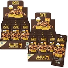 AWAKE Caffeinated Trail Mix, Nevils Classic Crunch, 1.75 oz Bags Pack of 24, 80mg Caffeine Per Bag, 5g Protein Per Serving, Fair Trade Certified, Kosher Certified