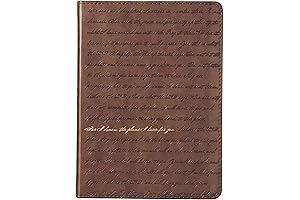 Christian Art Gifts Brown Journaling Notebooks For Men & Women