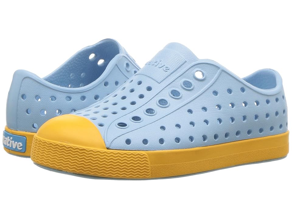 

Native Kids Shoes Jefferson (Toddler/Little Kid) (Sky Blue/Beanie Yellow) Kids Shoes