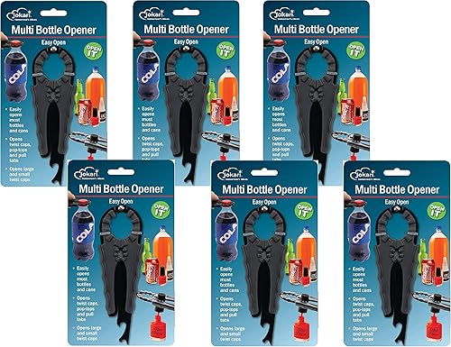 Miniatura 6 de Abrebotellas múltiple paquete de 1  Abrebotellas de cerveza abridor de cerveza manual de abrelatas de refresco abridor de tarros abridor de esmalte