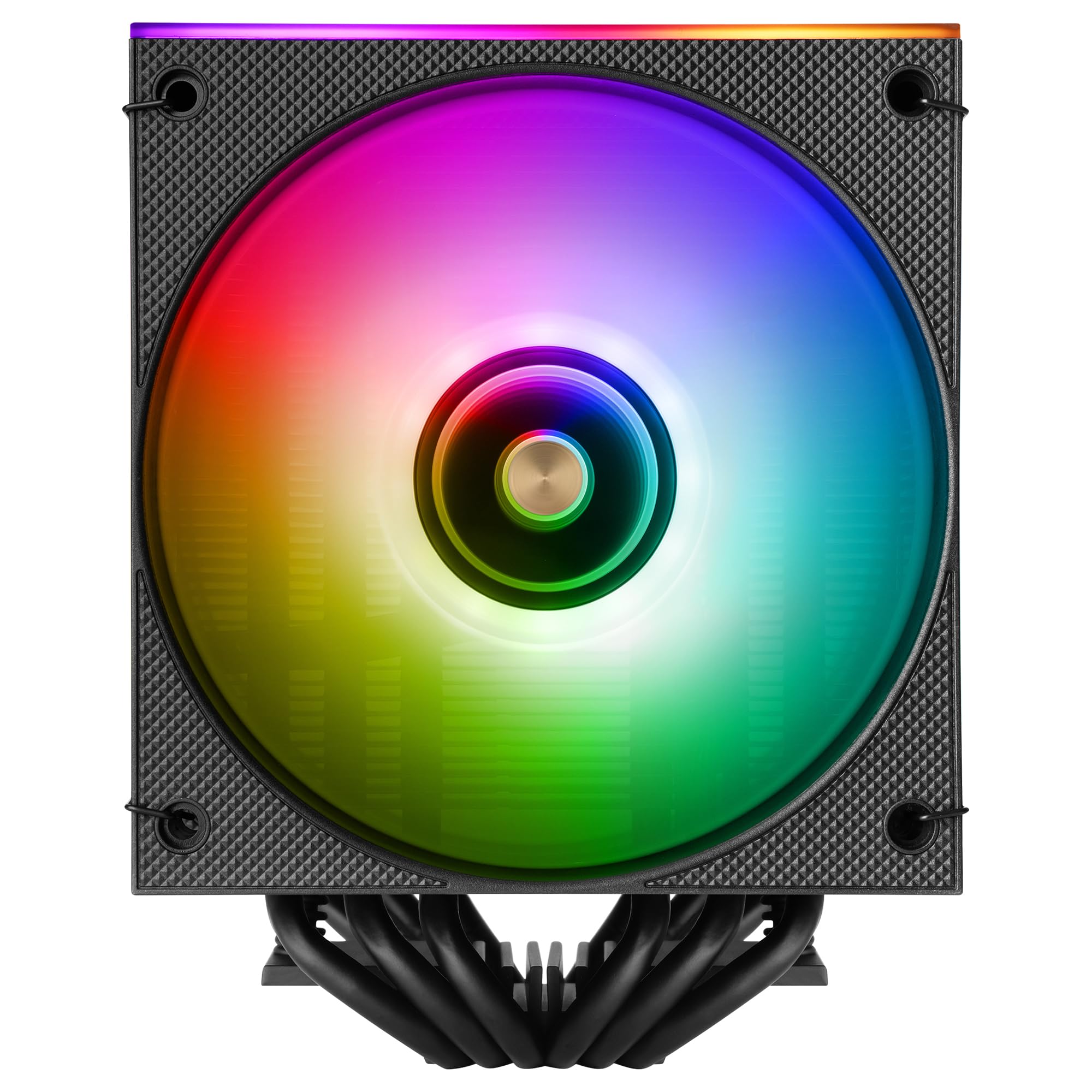 Mars Gaming MCPU-X26, Chłodzenie CPU Dual Tower 350W TDP, 2x Wentylatory 120mm ARGB Infinity Mirror, 6 Heatpipes HCT, Miedziane Jądro, Łożyska FDB, Tryb Cichy, Intel LGA i AMD, Czarny