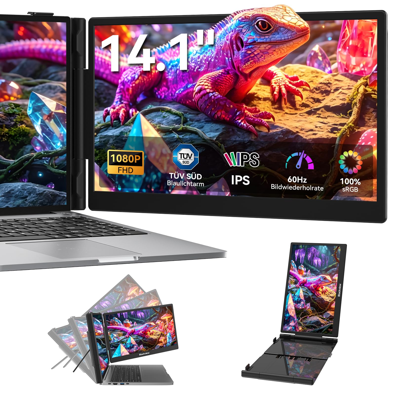 Blackview Laptop Monitor Erweiterung 14
