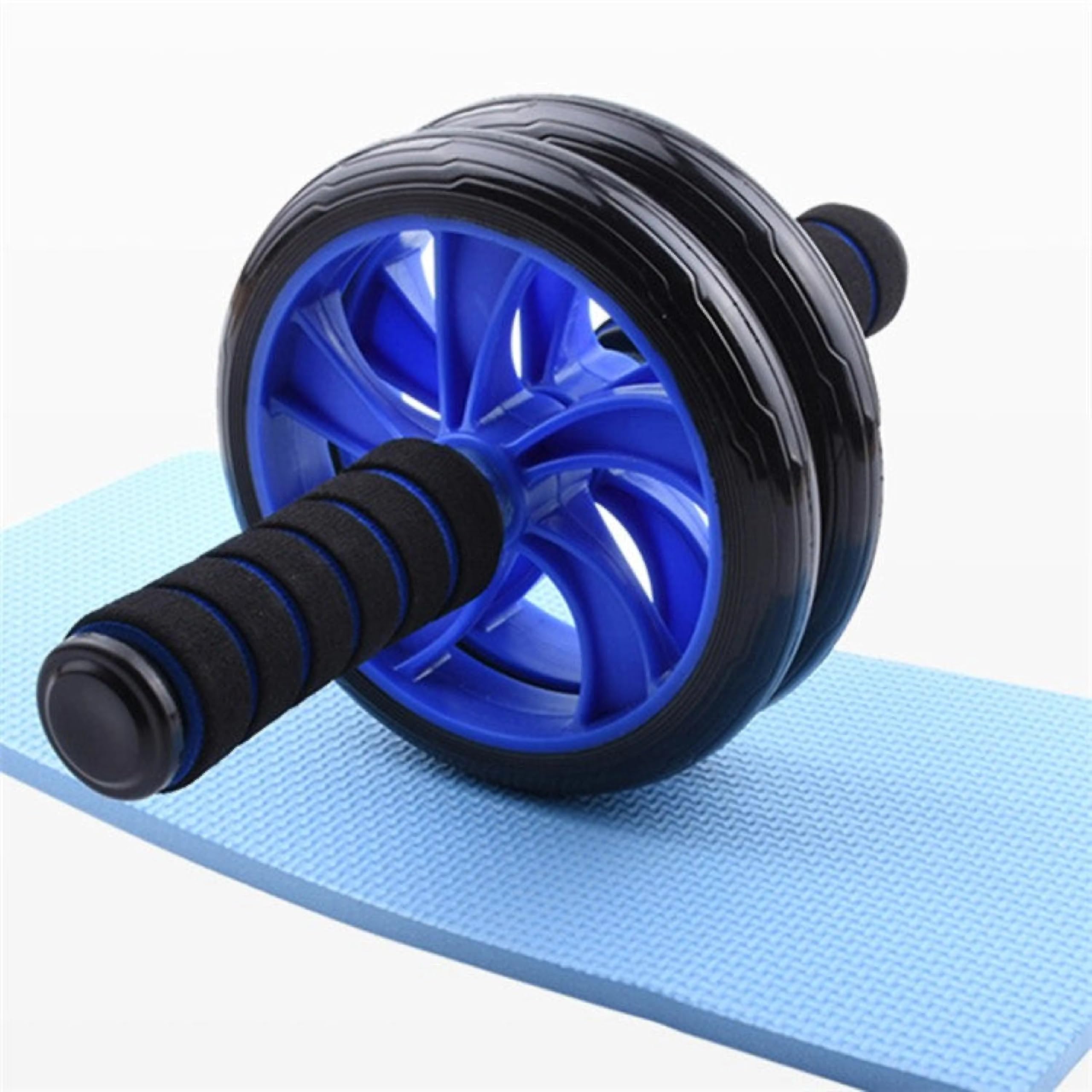 7-teiliges Fitness-Set für Zuhause | Bauchroller, Liegestützgriffe, Springseil, Widerstandsband