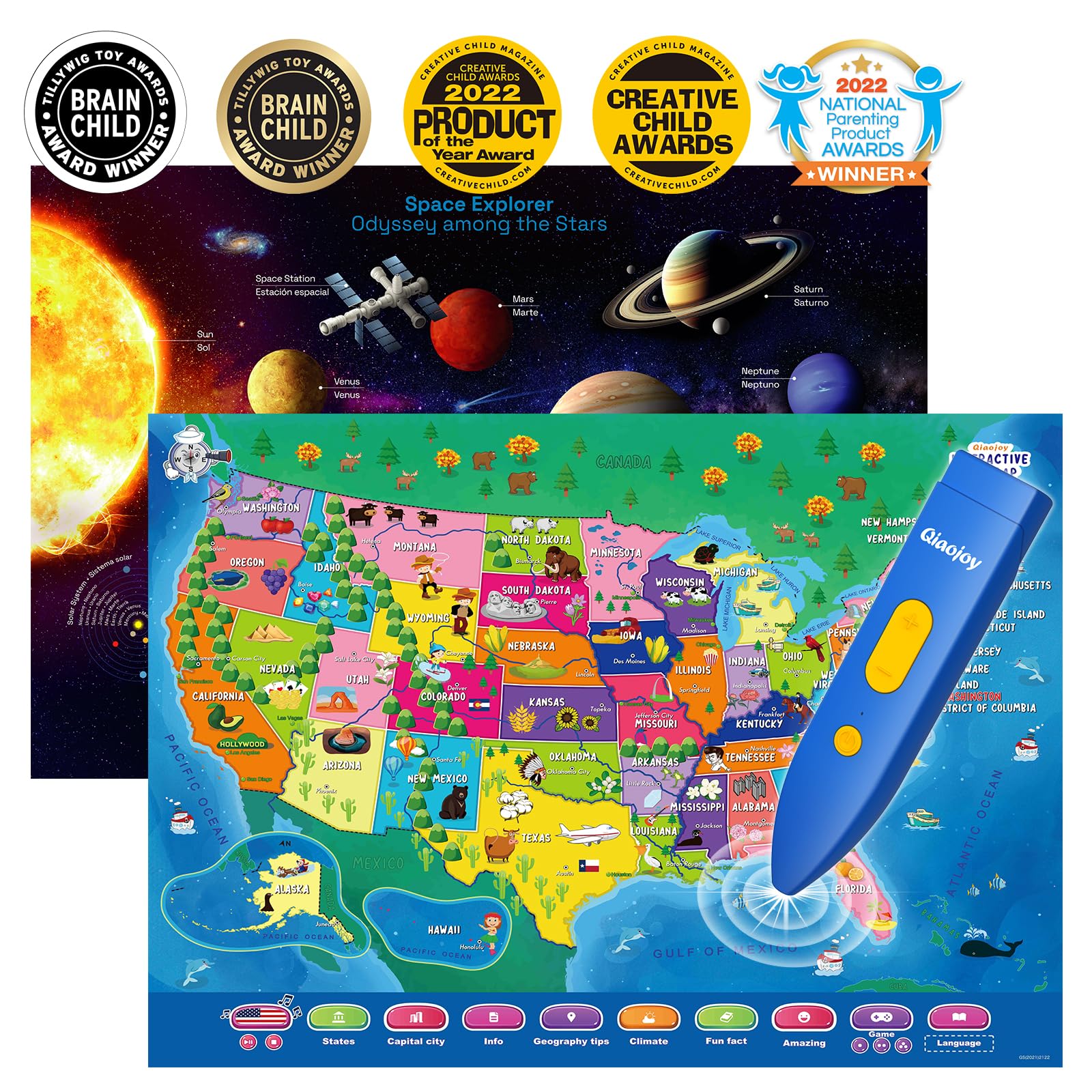 Interactive Dinosaur Poster - Talking Dino Toy -10