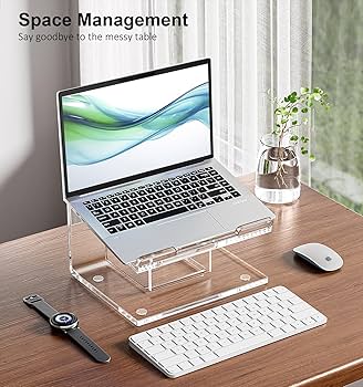 アクリル ノートパソコンスタンド 10-15インチ MacBookスタンドに対応 楽天市場】【楽天1位】ノートパソコンスタンド Apple MacBook