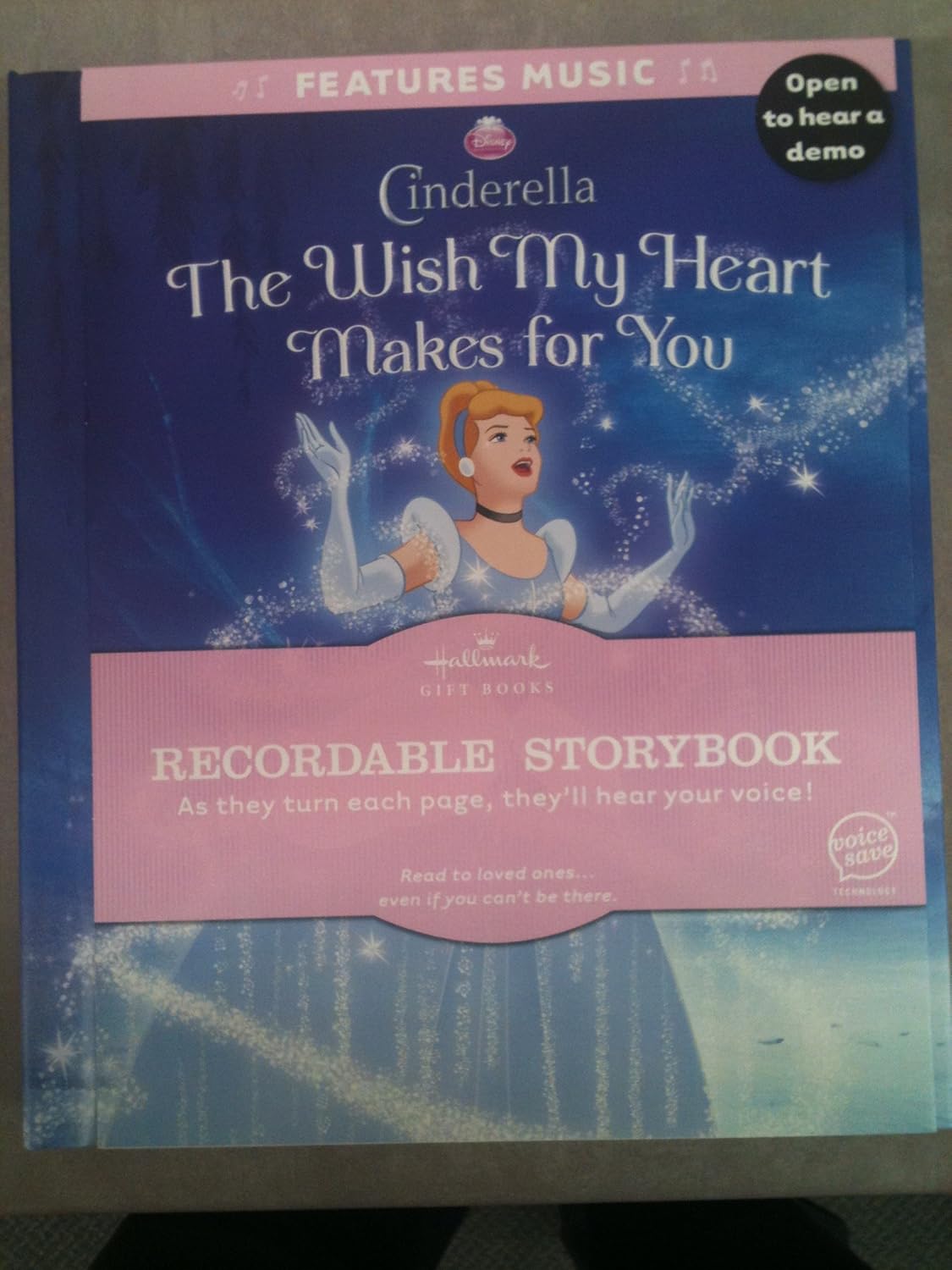 Cinderella Recordable Book Hallmark Amazon.sg Books