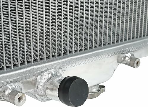 Miniatura 6 de Radiador de carreras AA5052 de 2 filas con núcleo de aluminio compatible con Mazda Miata MX5 1990 1991 1992 1993 1994 1995 1996 1997 Mazda Miata MX5