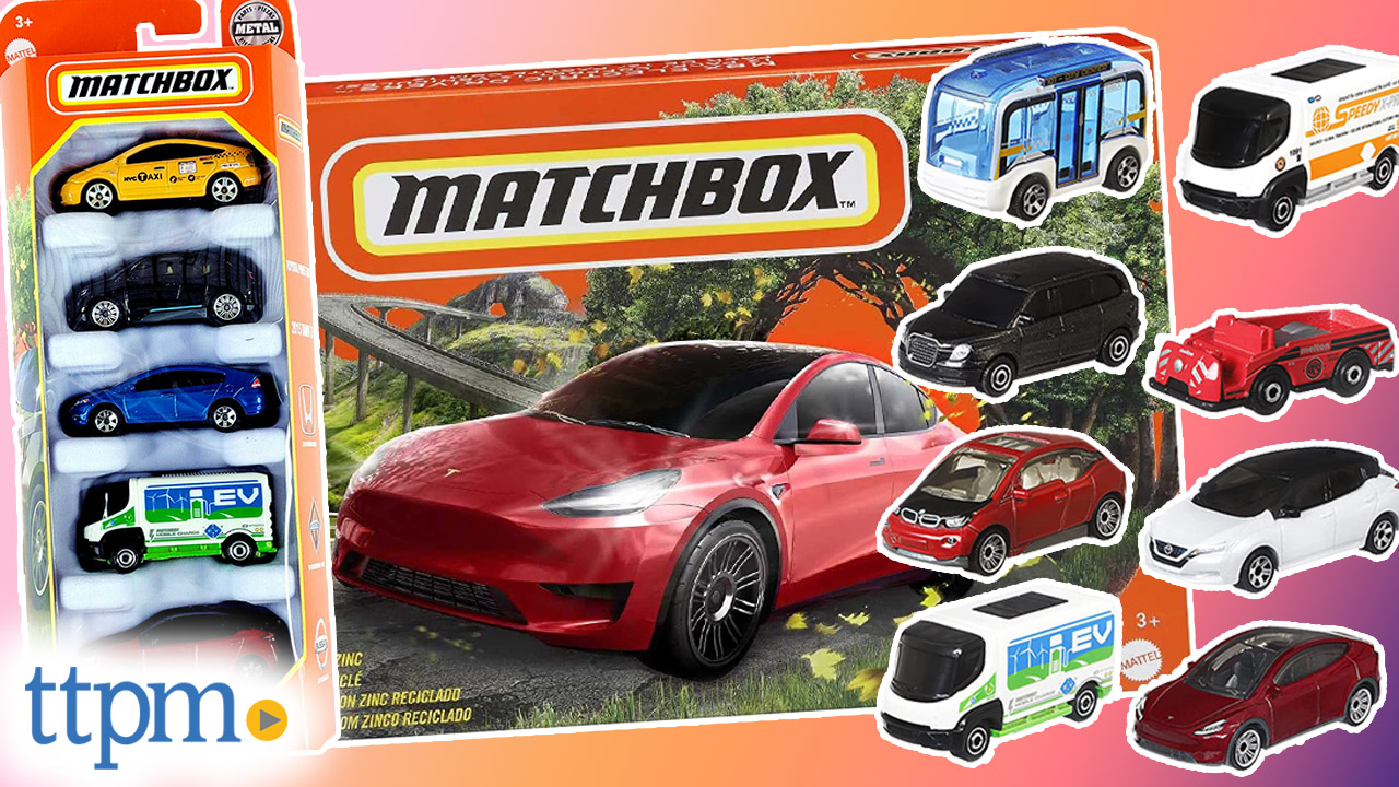 Watch Matchbox MBX Electric Drivers 12-Pack and 5-Pack Die Cast