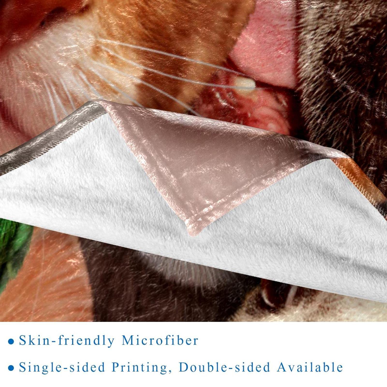 Couverture polaire super douce pour chiens, chats, perruches, rats