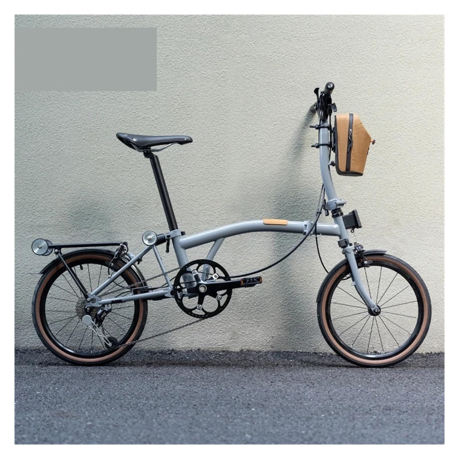 Składane torby na bidon rowerowy Modne torby na czajnik z przednią ramą, kompatybilne z pakietem narzędzi do skuterów elektrycznych Brompton Bike