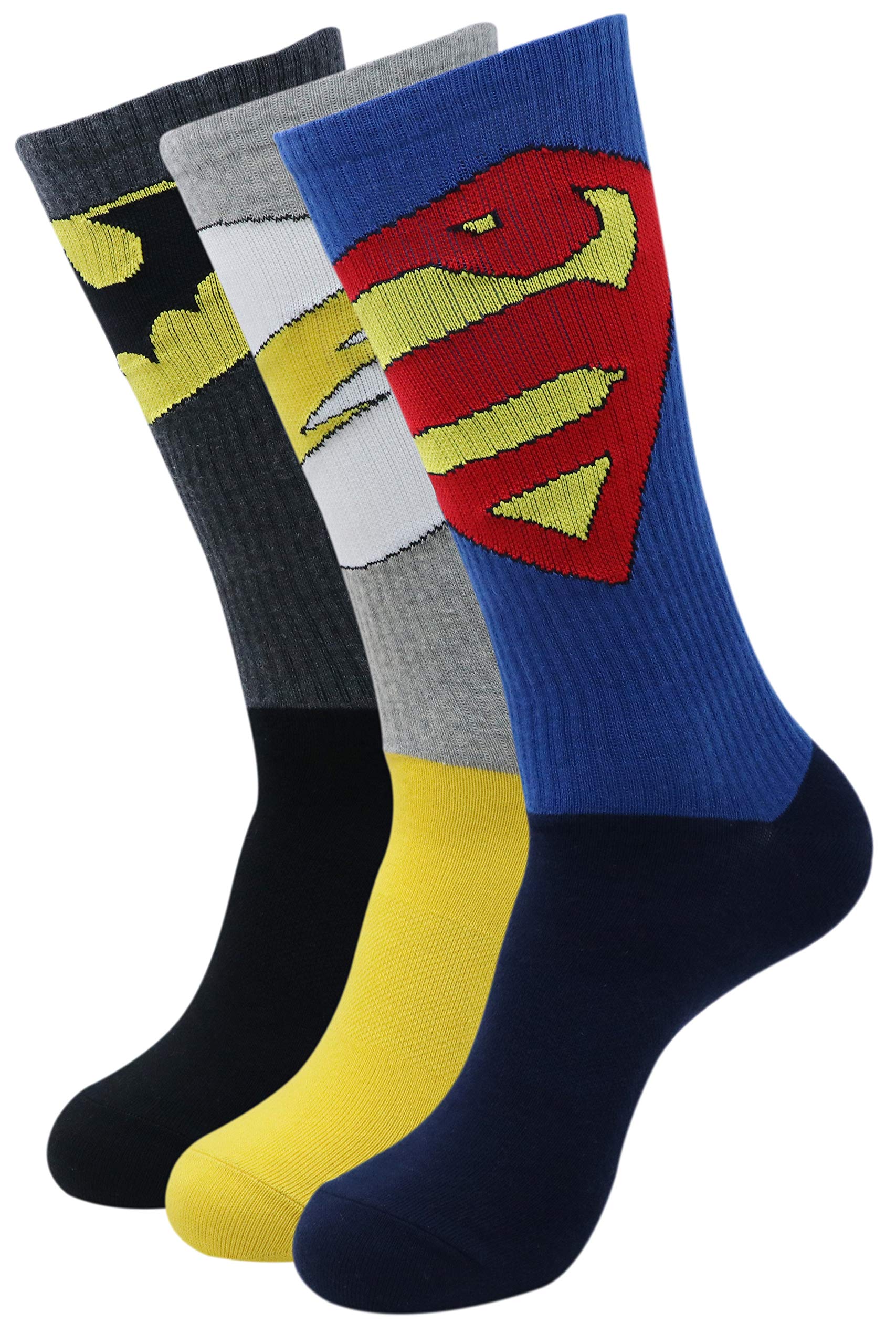 Justice League Men's Cotton Socks Pack of 3