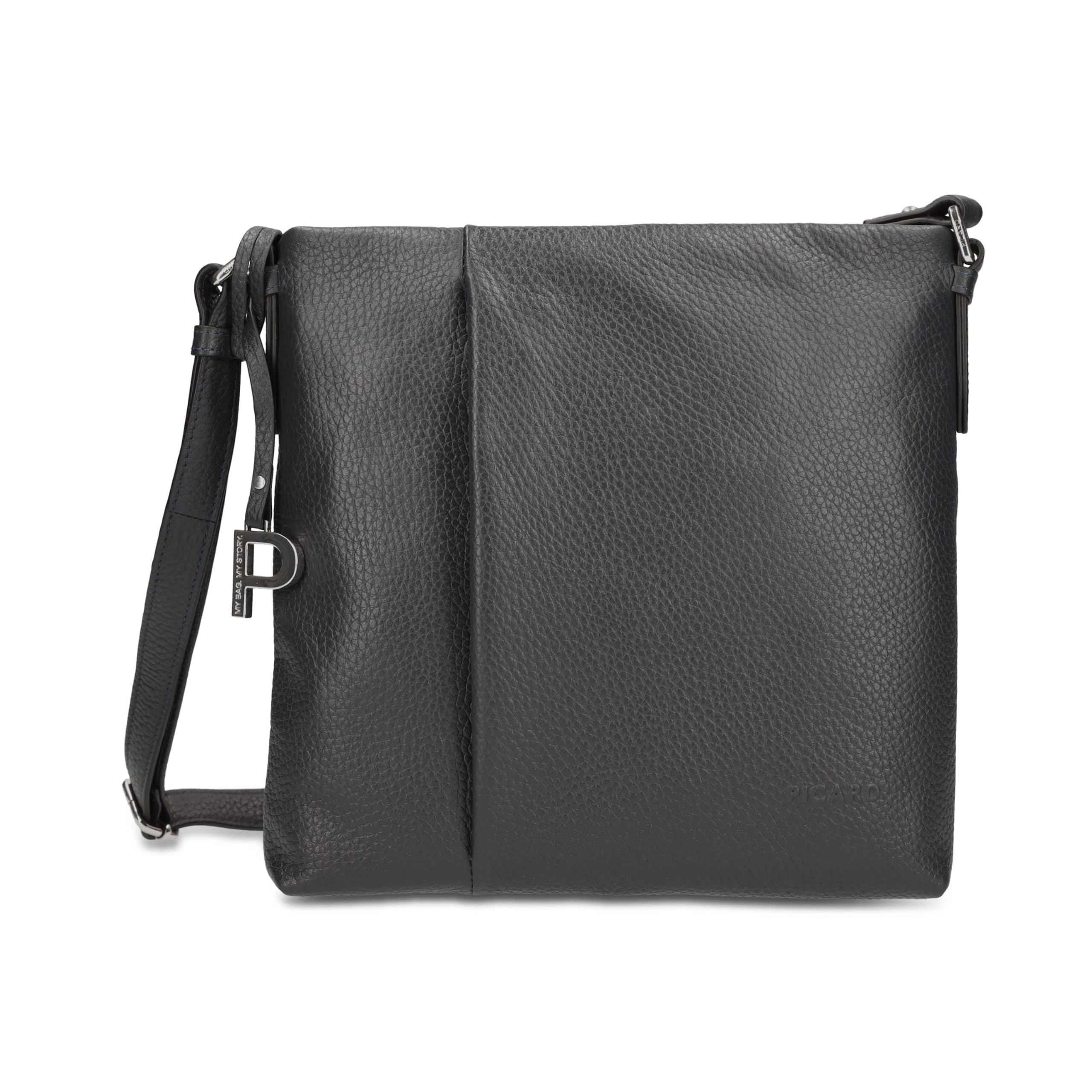 Picard Damen Schultertasche PURE aus Echtleder Mittel | mit Reißverschluss | Schultertasche | Alltag