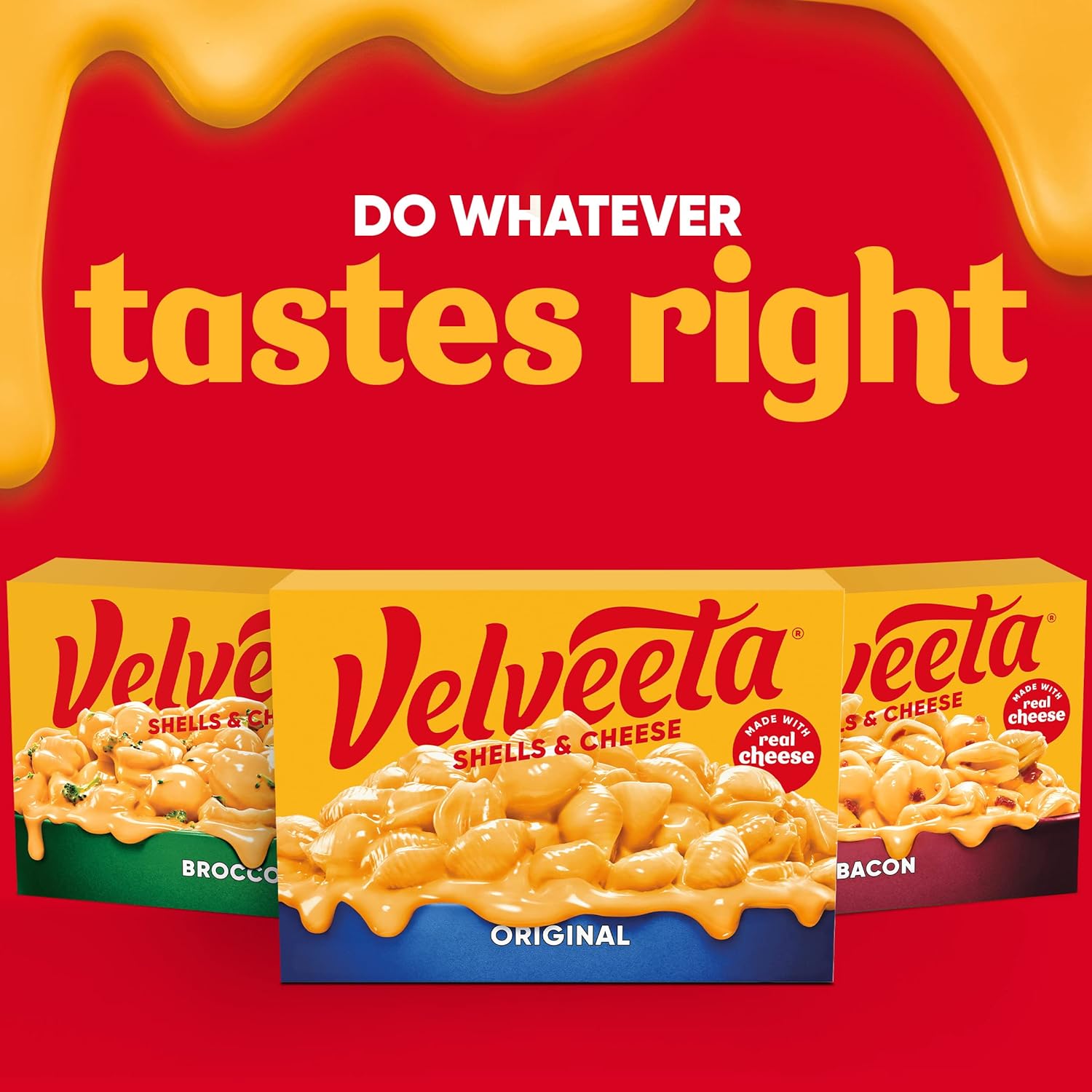 Velveeta Original Shell Pasta with Cheese Sauce Pack