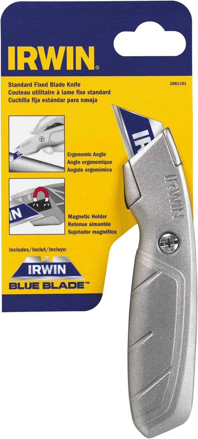 Amazon Irwin 2081101 固定刃ユーティリティナイフ ナイフ・マルチナイフ