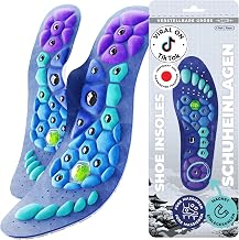 Akusoli Original Insoles, Acupressure Insoles for Men & Women, Shoe Insoles for Work & Everyday Use, EU 36-41.5