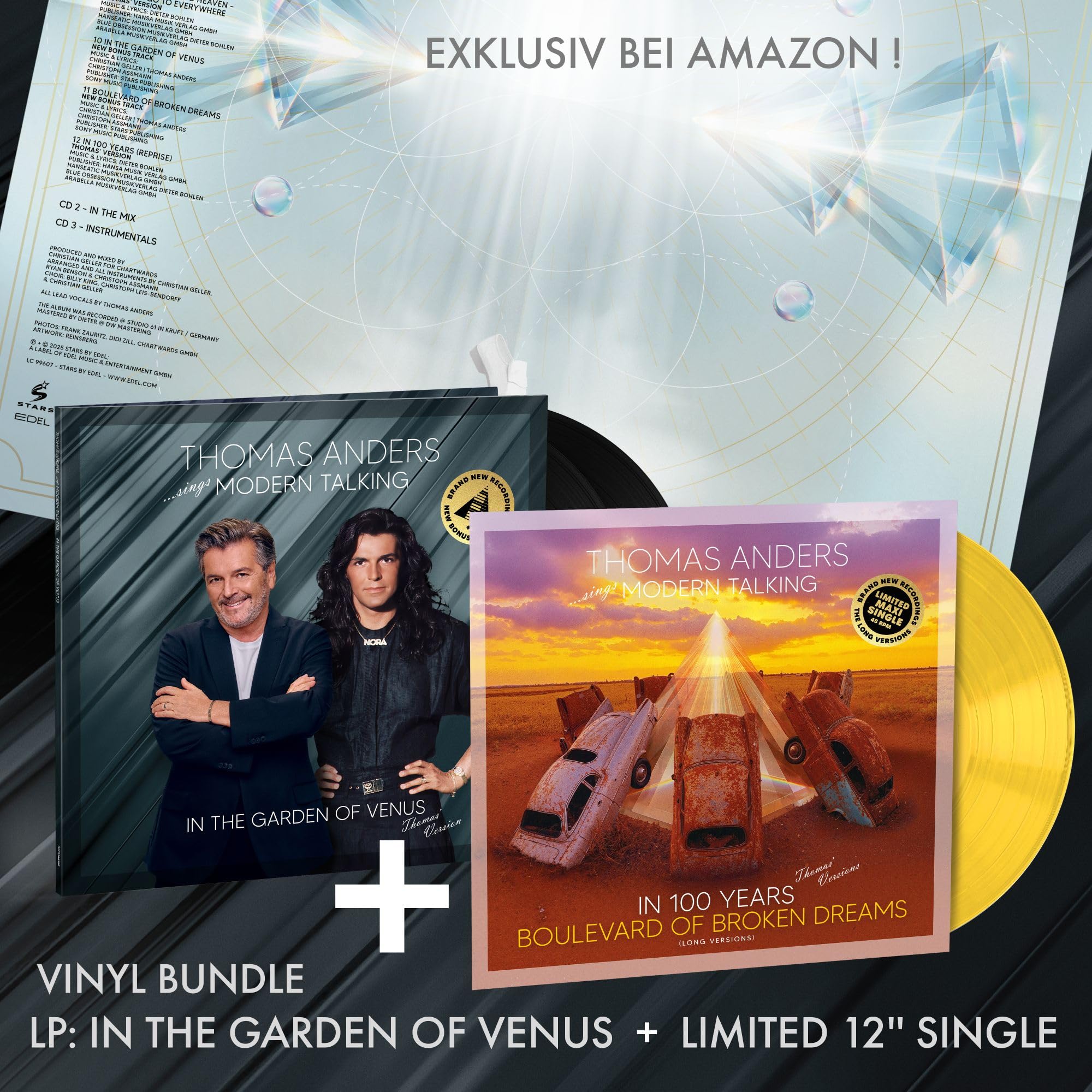 Thomas Anders ...sings Modern Talking: In the Garden of Venus (2LP + 12 Inch Maxi ) Amazon exklusiv [Vinyl LP] [VINYL]
