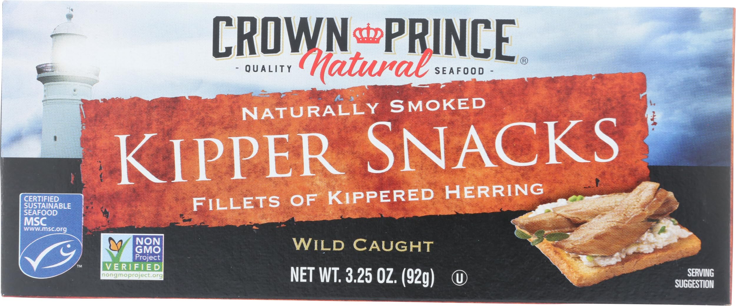 Crown Prince Kipper Snack, 3.25 oz