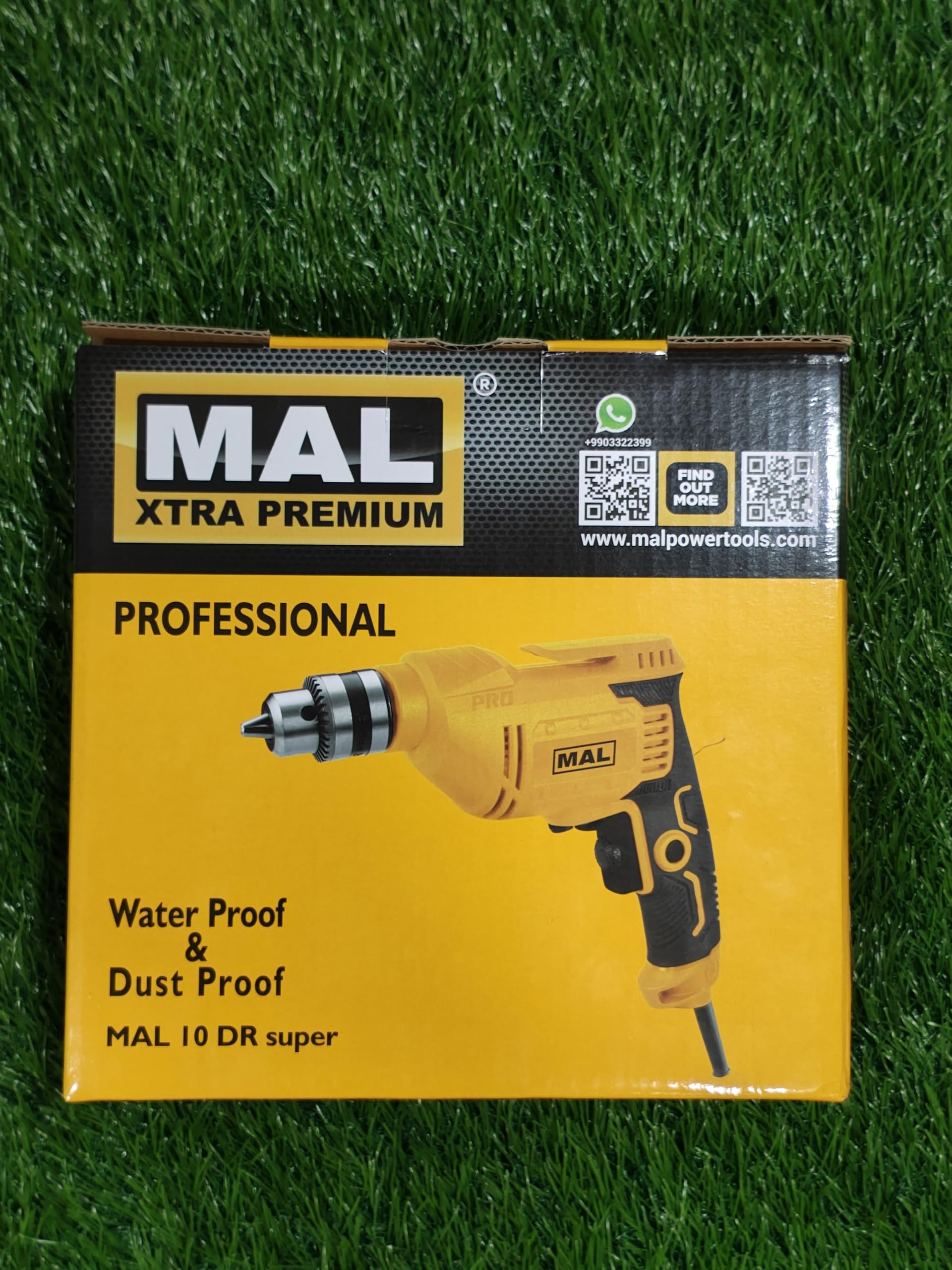 MAL 10MM Electric Drill DUST and Water Proof