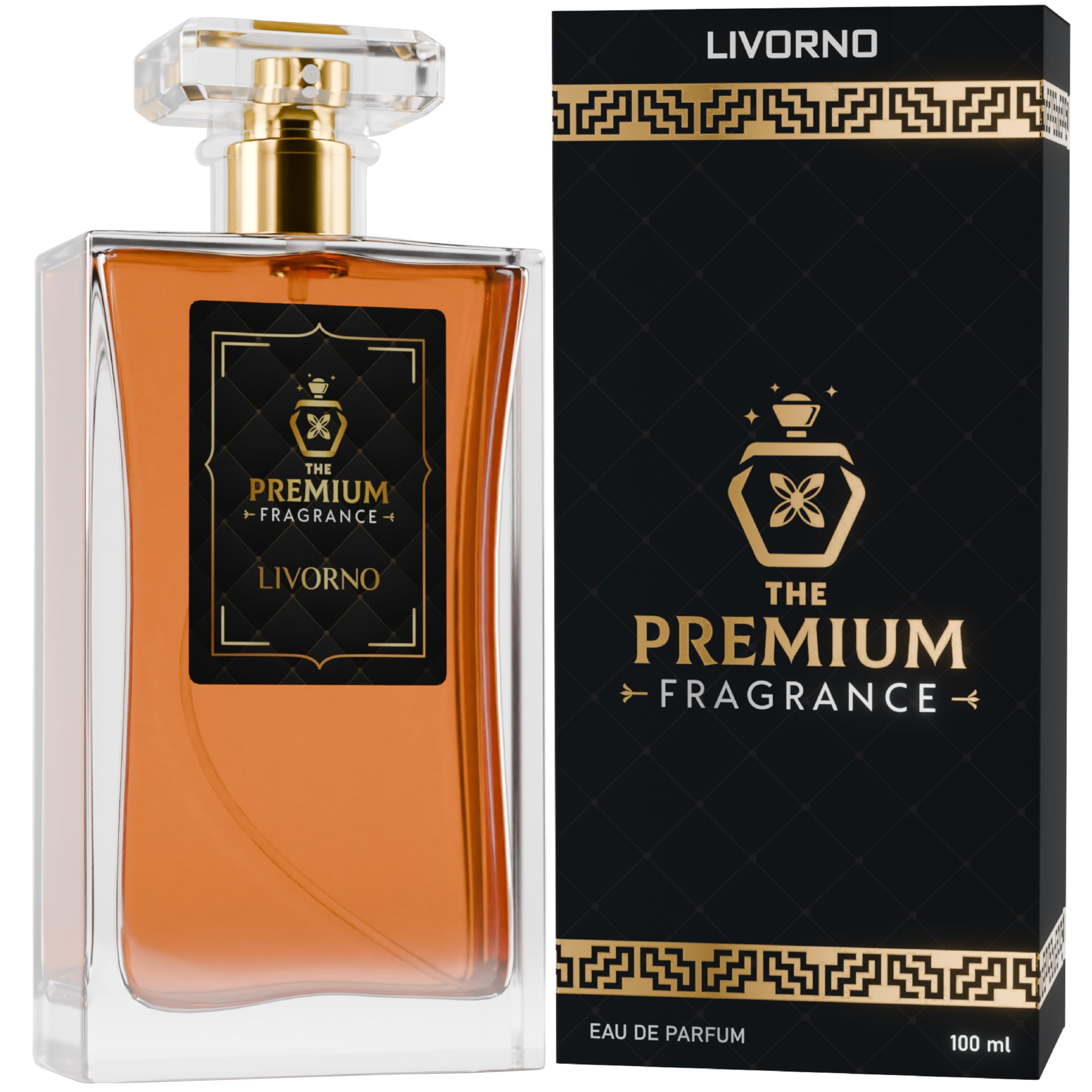 LIVORNO (100ml) | Tuscan Leather Inspired | Eau De Parfum Spray for Men & Women | Luxurious, Bold & Long-Lasting Leather Scent | Unisex Perfume