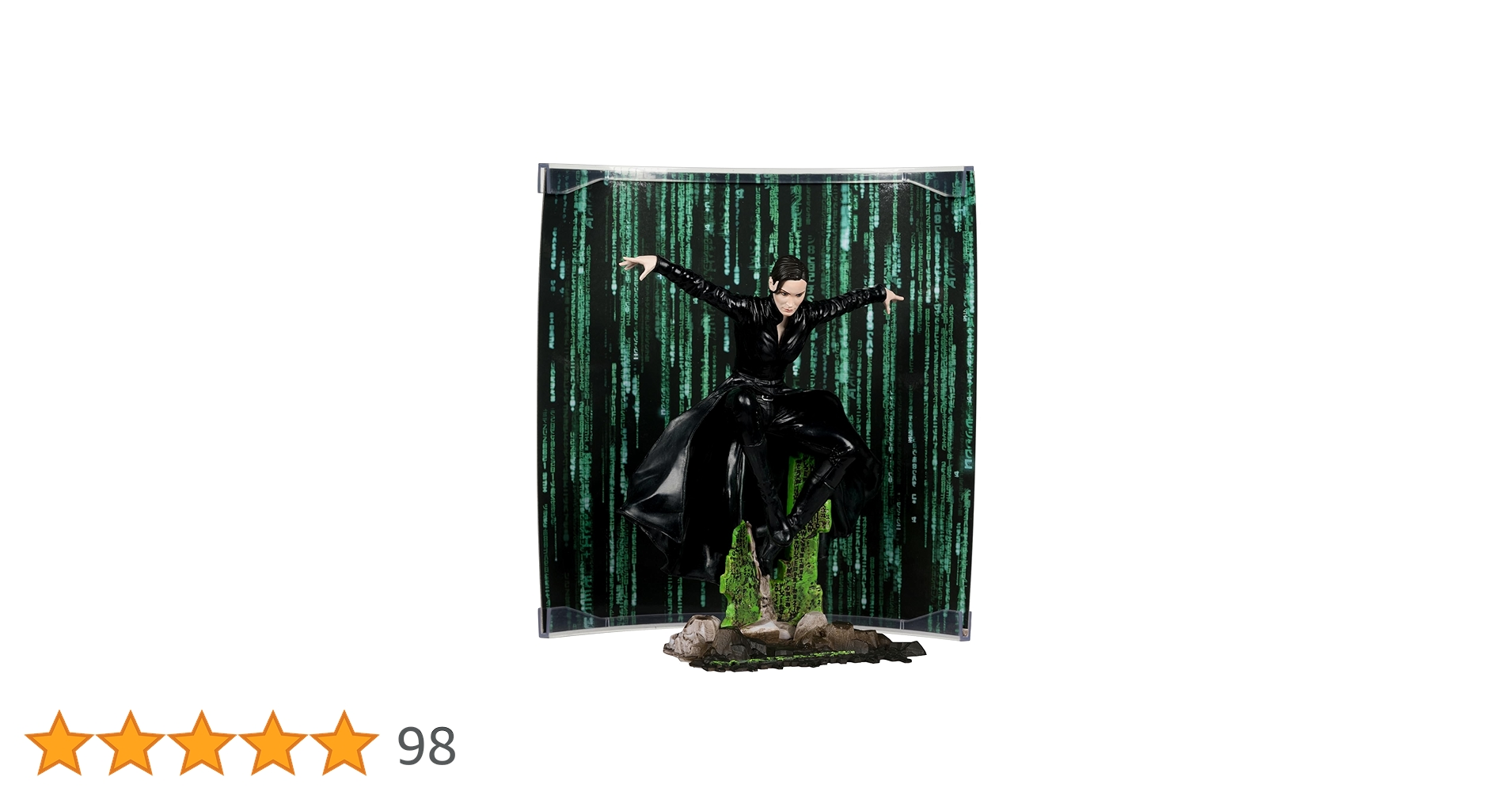 ムービーマニアックス　ポーズスタチュー　マトリックス　ネオ　トリニティ　セット ムービー・マニアックス ワーナー・ブラザース100周年 ポーズド