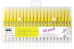 Mr. Pen Gel Highlighters, The Ultimate Bible Hi-Glider Highlighting Tool