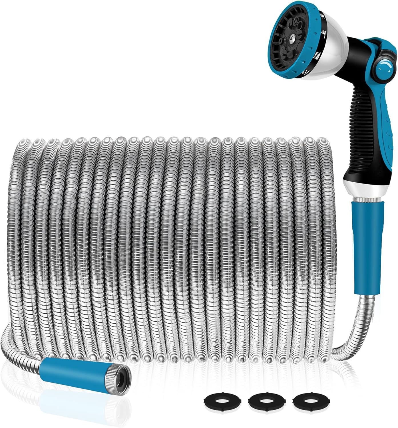 Garden Hose 100 ft Metal Stainless Steel Water Hose