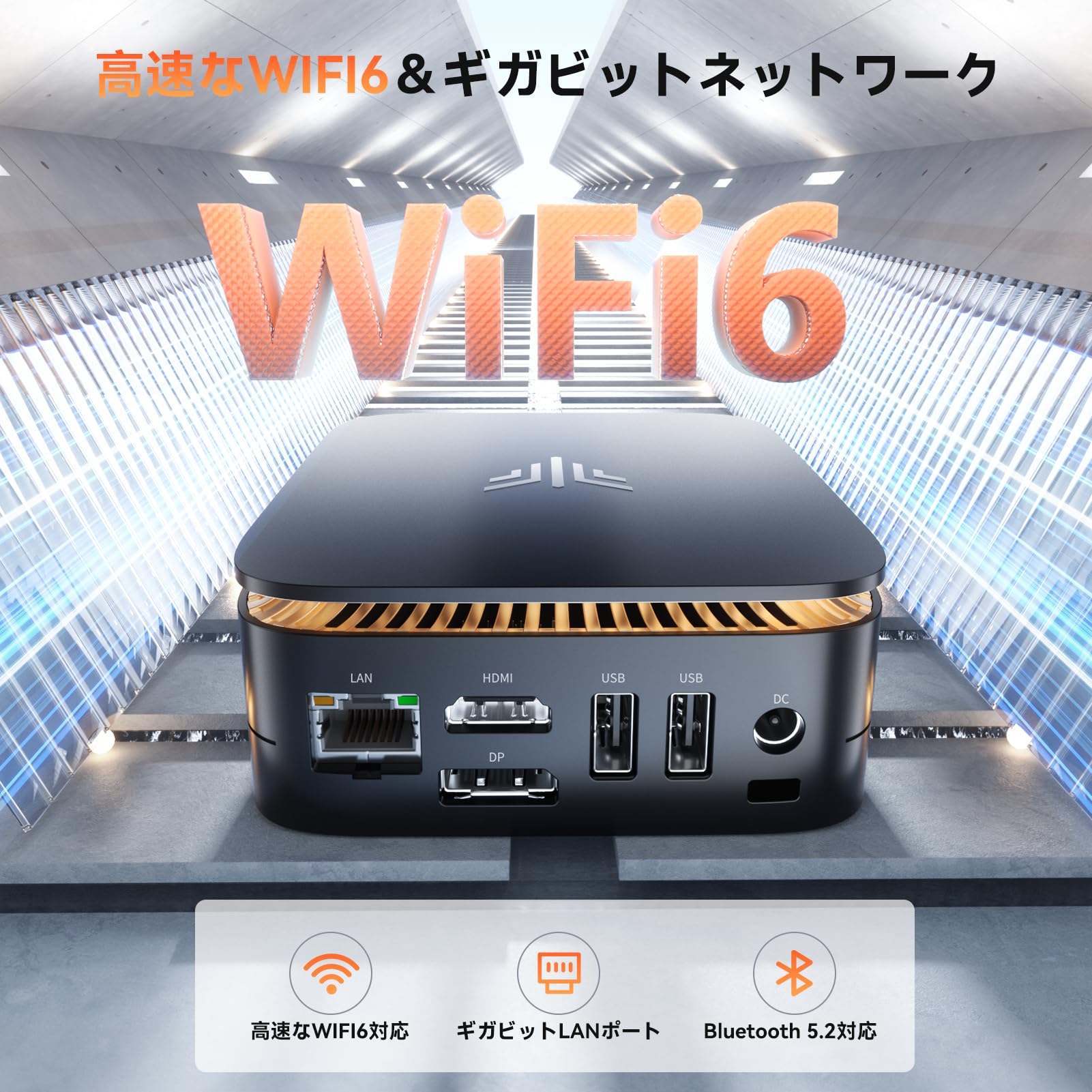 Amazon.co.jp: NiPoGi ミニpc n150 4C/4T 最大3.60GHz WIFI6/BT5