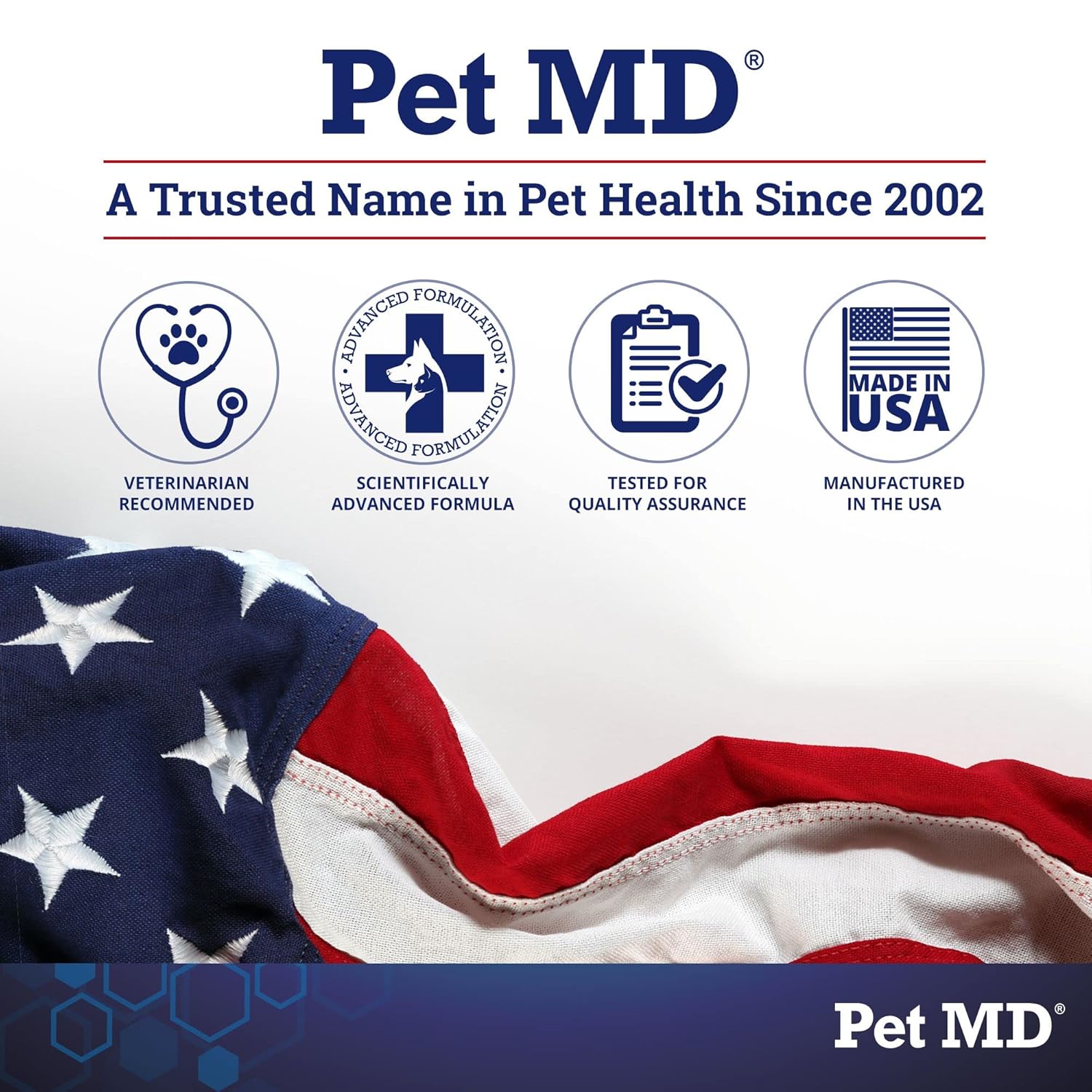 Buy Pet MD Medicated Shampoo for Dogs, Cats, Horses Medicated Dog