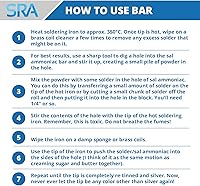 Vista 5 de SRA Sal - Bloque de estañado amoniaco - 3.53 oz