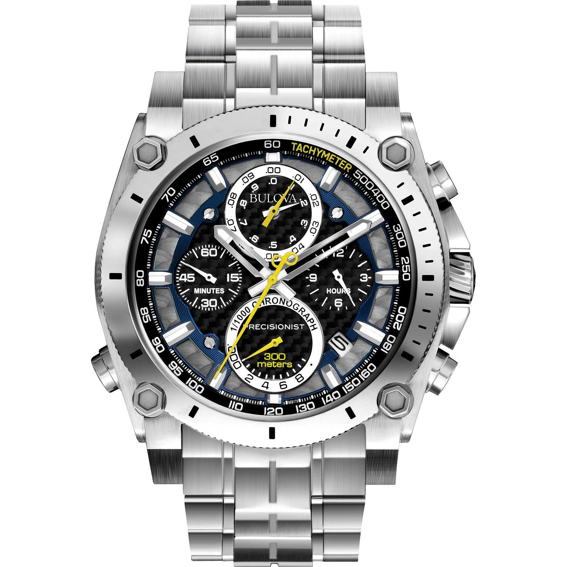 [ブローバ プレシジョニスト] Champlain Chrono 96B175 30気圧防水 メンズ [正規輸入品] [並行輸入品]