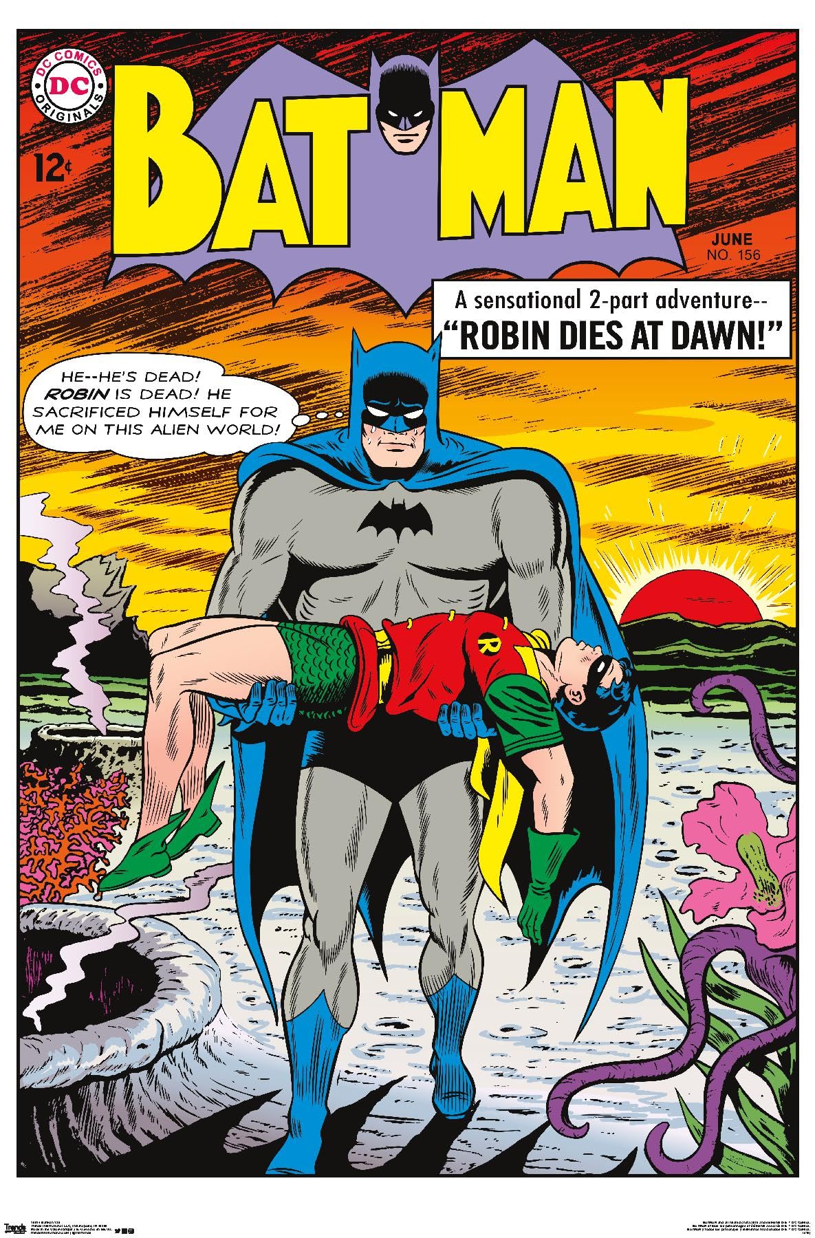 Trends International DC Comics - Batman - Cover #156 Wall Poster, 22.375" x 34", Premium Unframed Version