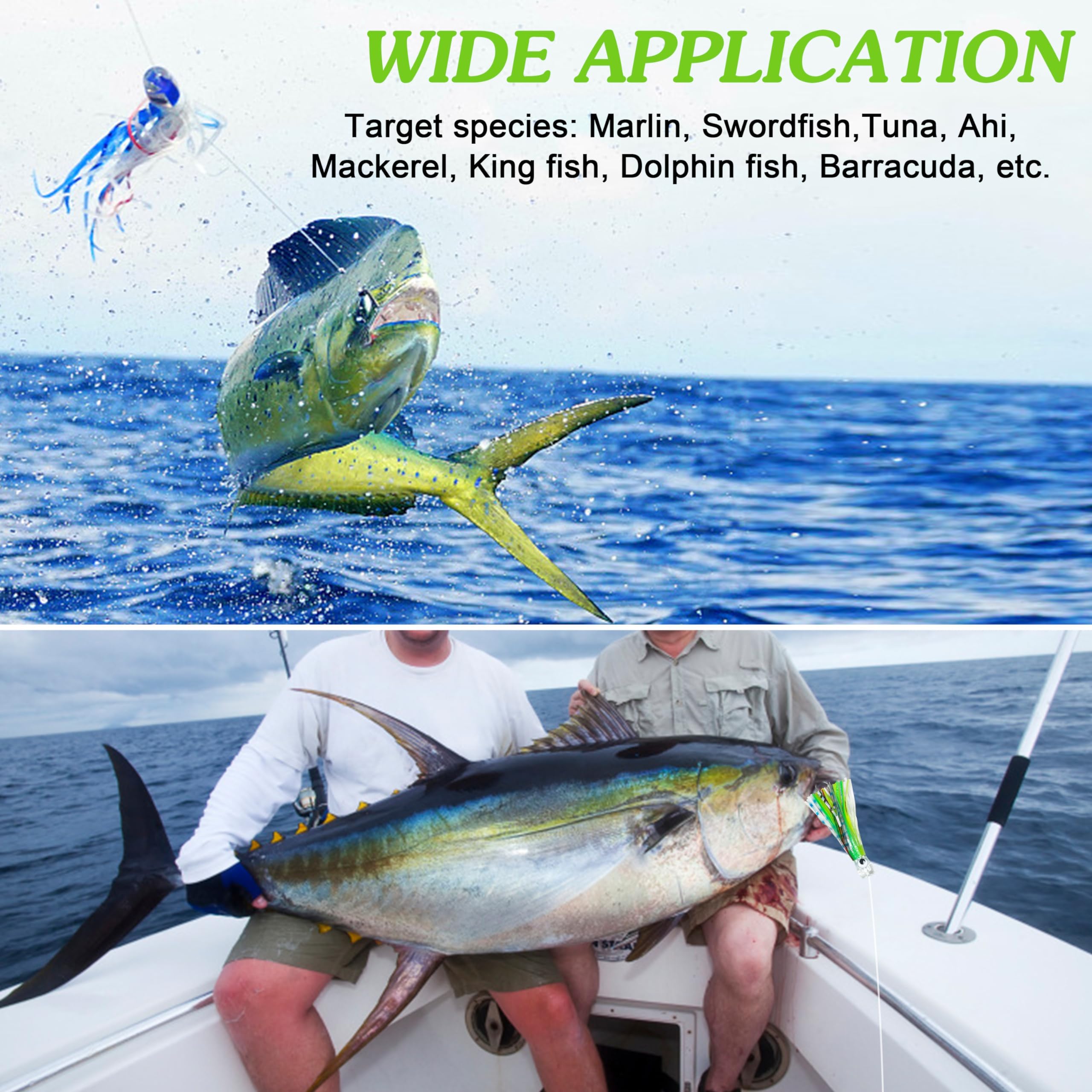 Azul Offshore A5 Big Game Leurre de pêche à la traîne 35,6 cm