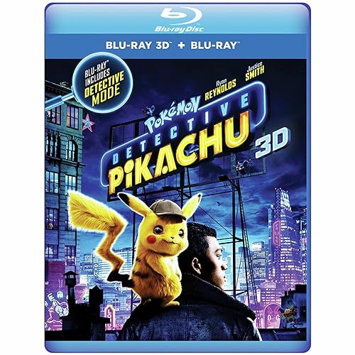 Pokemon Detective Pikachu (3D Bluray + Bluray)