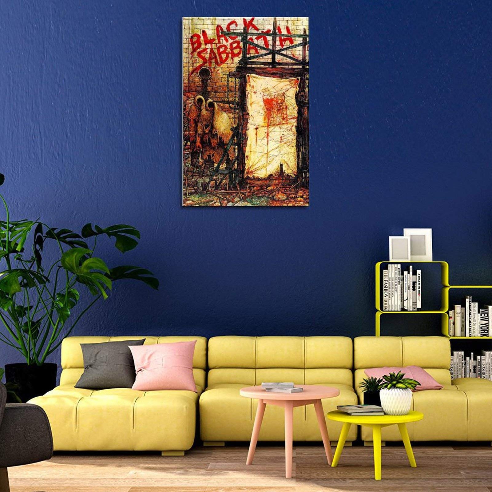 Poster Su Tela Black Sabbath 30x45 Cm – Stampa Ad Alta Risoluzione, Decorazione Da Parete Per Soggiorno E Camera