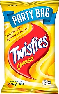 Twisties Cheese Snacks Party Size Share Pack 270g