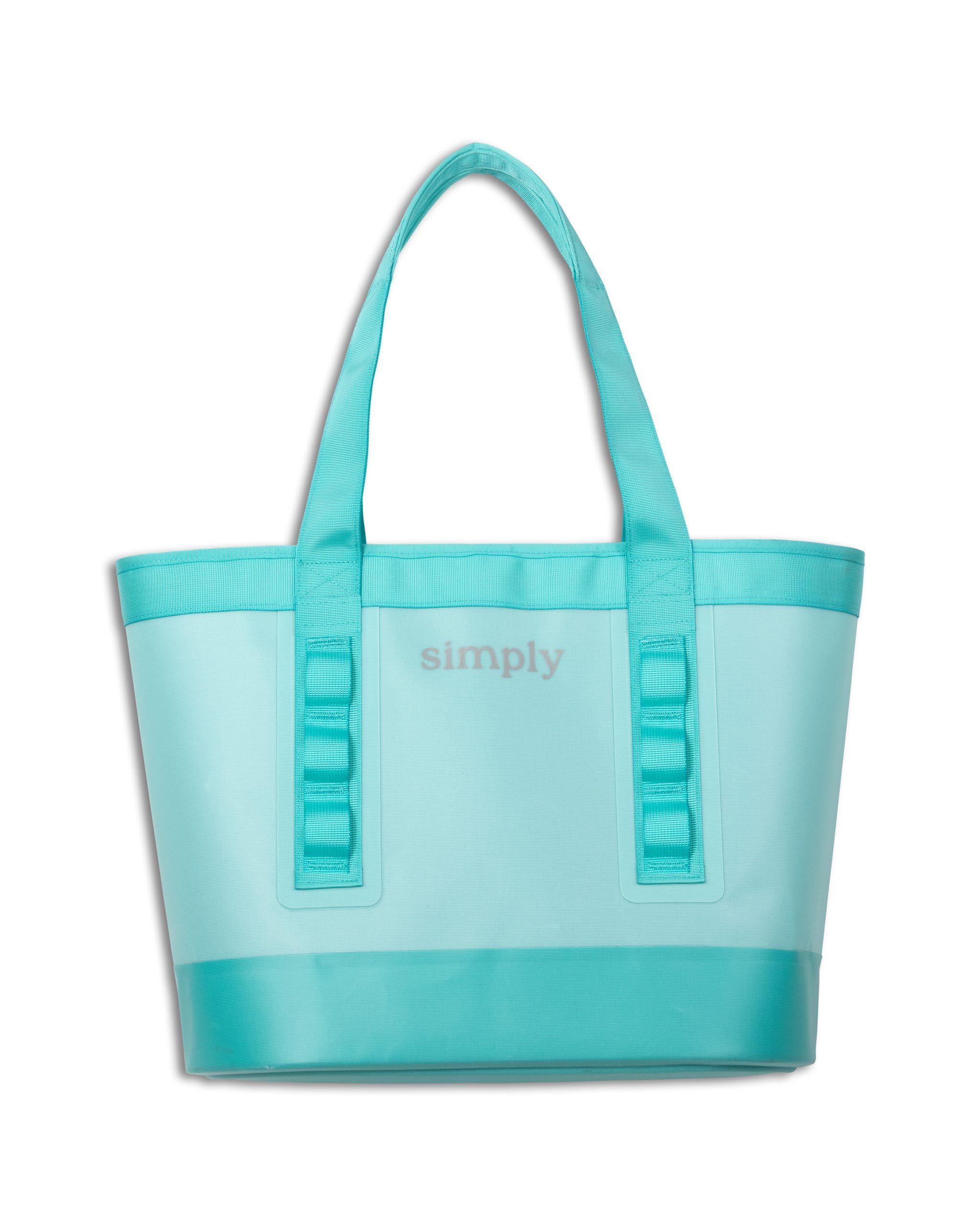 Simply Southern Water Resistant Tough Tote Bag, Perfect for Beach, Pool, Outdoor, Everyday Use