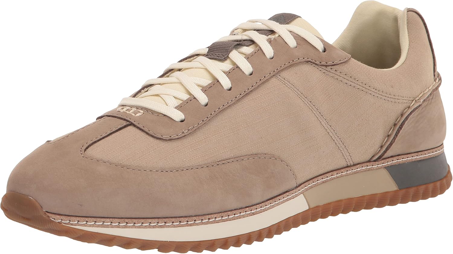 Sperry Men's PLUSHWAVE Trainer Sneaker, Taupe, 8