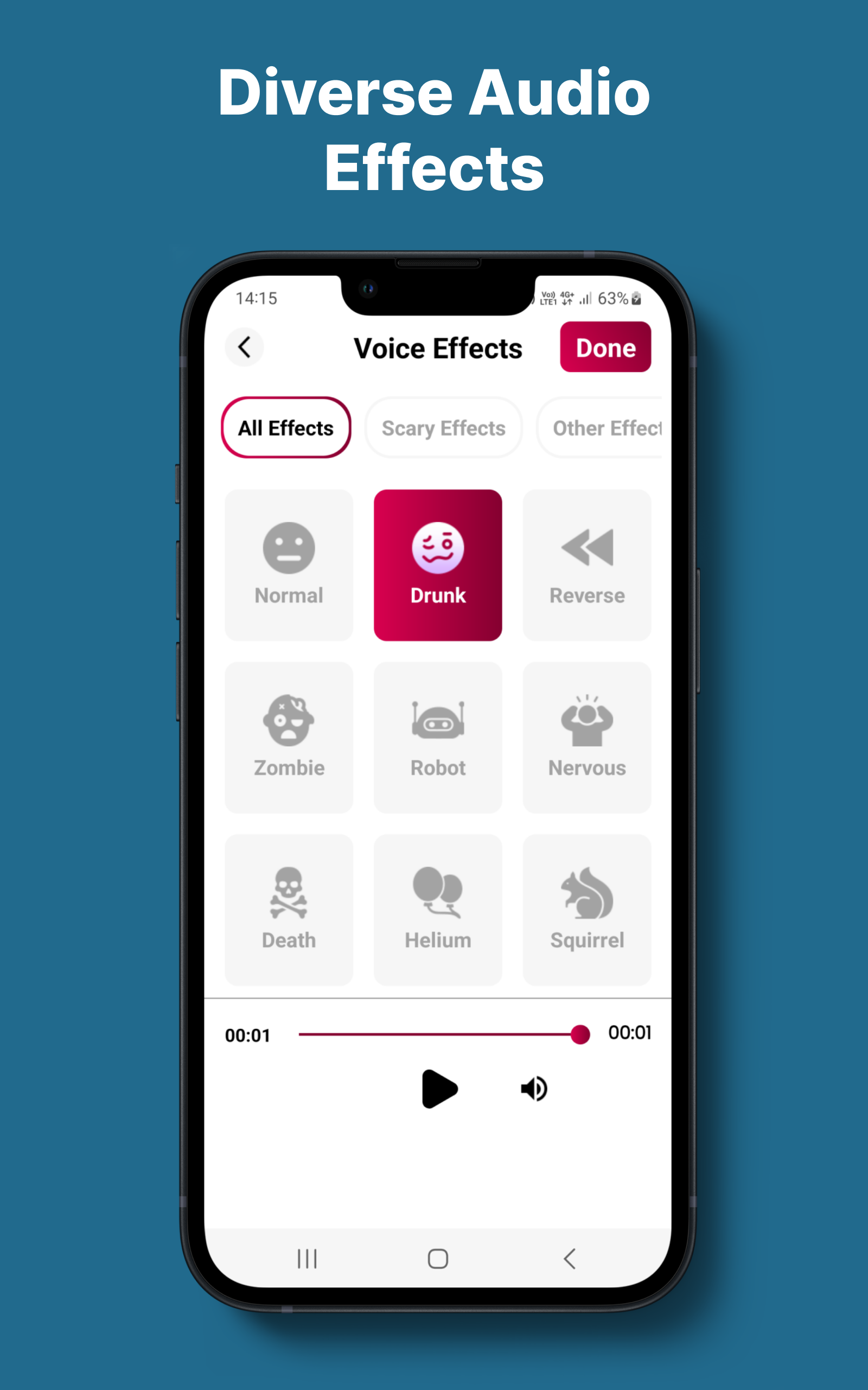 Voice Changer Audio Effects App on the Amazon Appstore