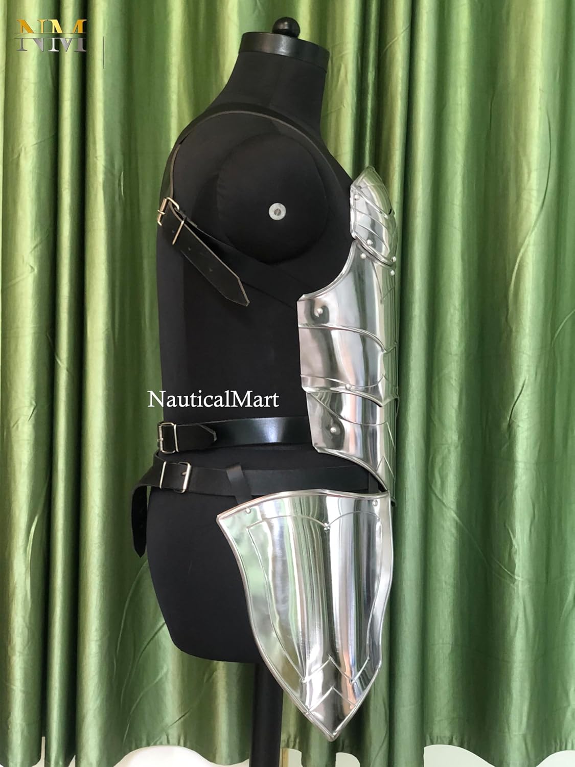 NauticalMart Medieval Lady Armor Breastplate Steel Armor Corset Female Cuirass LARP Cosplay Costume LARP & Renaissance