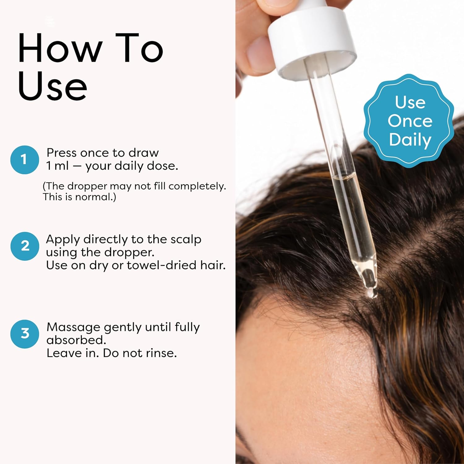 Hair Growth Serum - Water Based Scalp Treatment for Thinning Hair | Caffeine, Peptides, Rosemary & Turmeric | Promotes Thicker, Fuller Looking Hair & Healthy Scalp for Women & Men 2 fl oz