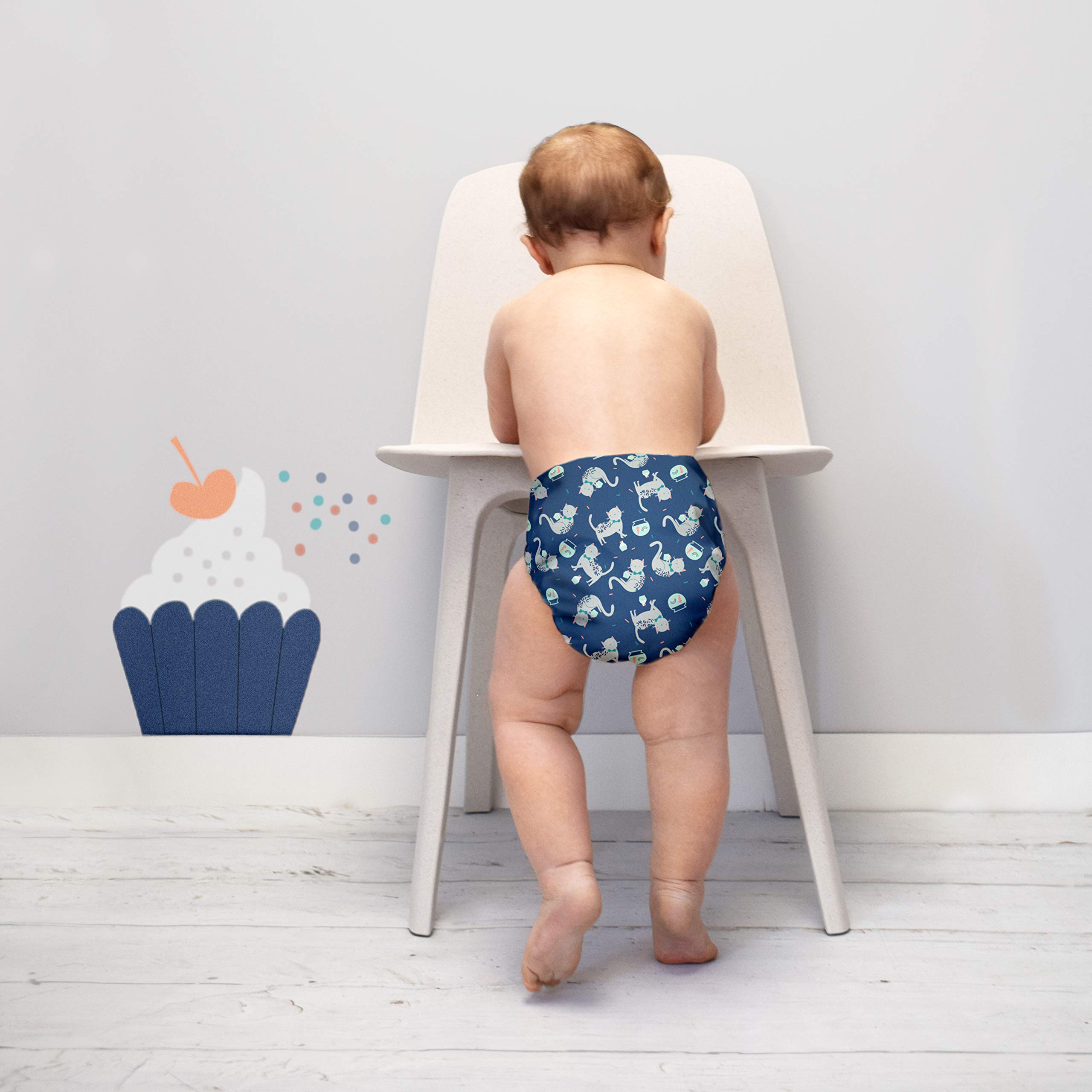 Bambino Mio, mioduo set di pannolini lavabili, preferiti, taglia 1 (<9 kg)