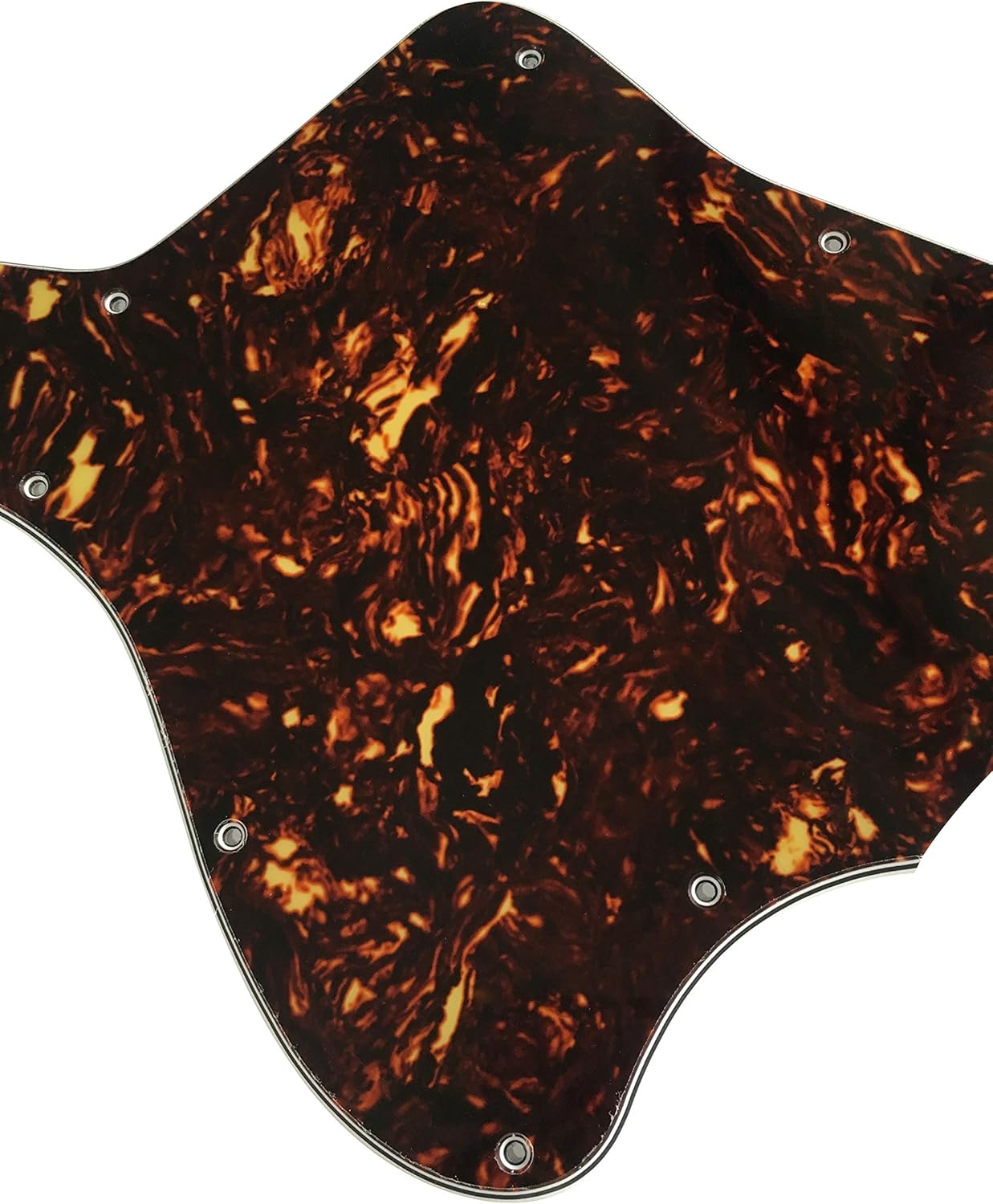 For Japan Jazzmaster Blank Guitar Pickguard Scratch Plate (4 Ply Brown Tortoise)