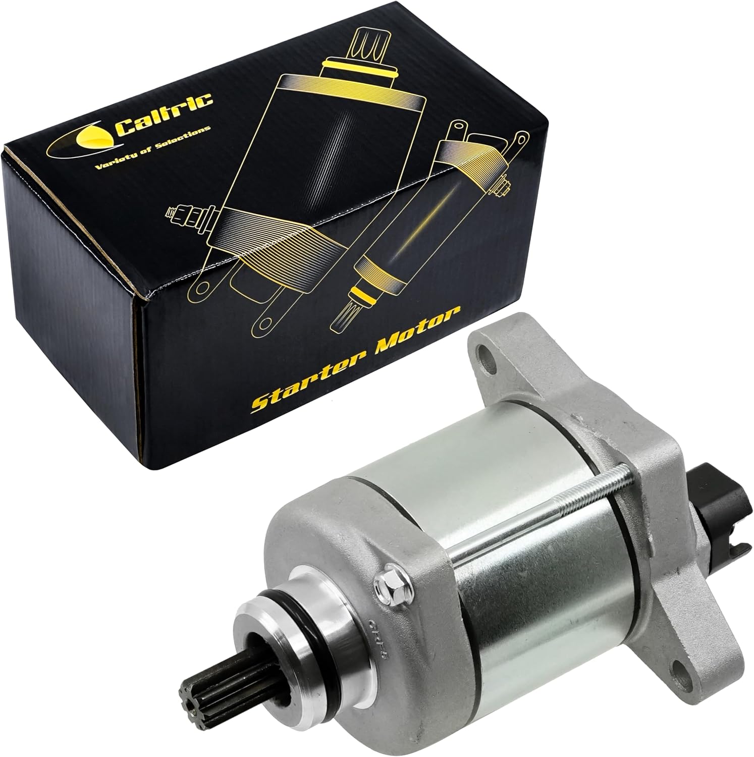 Caltric Starter Motor Compatible with KTM 250 XC-W TPI 2017-2023/250 XC TPI 2018-2022/55440001000 55540001000