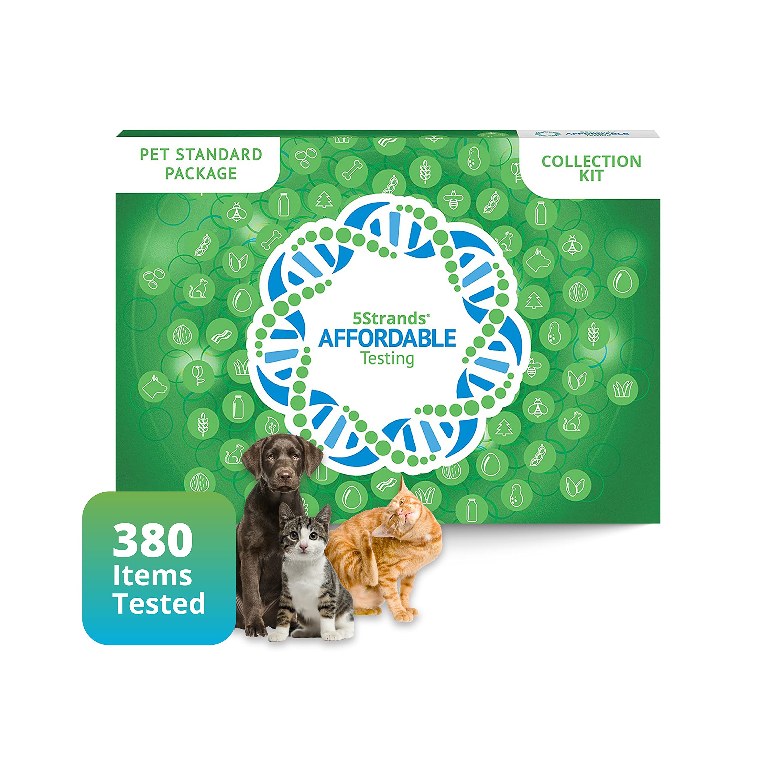 5Strands Pet Food and Environmental Intolerance Test, at Home Dog or