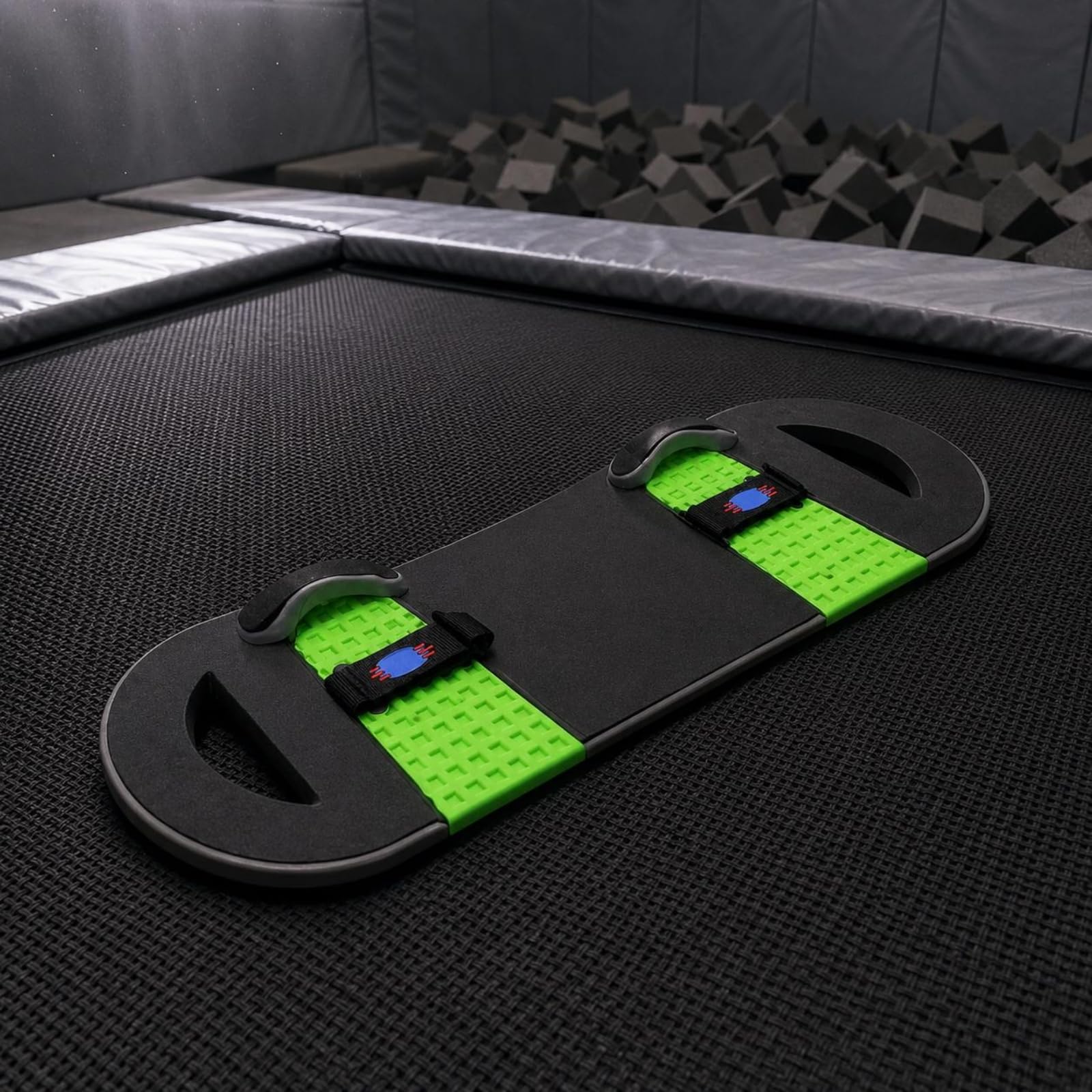 Outdoor-Sport-Trampolin Trainingsboard Snowboard Gleichgewichtstrainer Fußstützen Schaum Sicherer Stand für Snowboardtraining Outdoor Balancearbeit