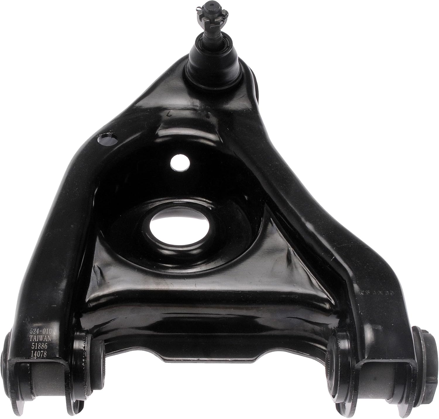 Dorman 524-010 Front Passenger Side Lower Suspension Control Arm and Ball Joint Assembly Compatible with Select Ford / Mercury Models