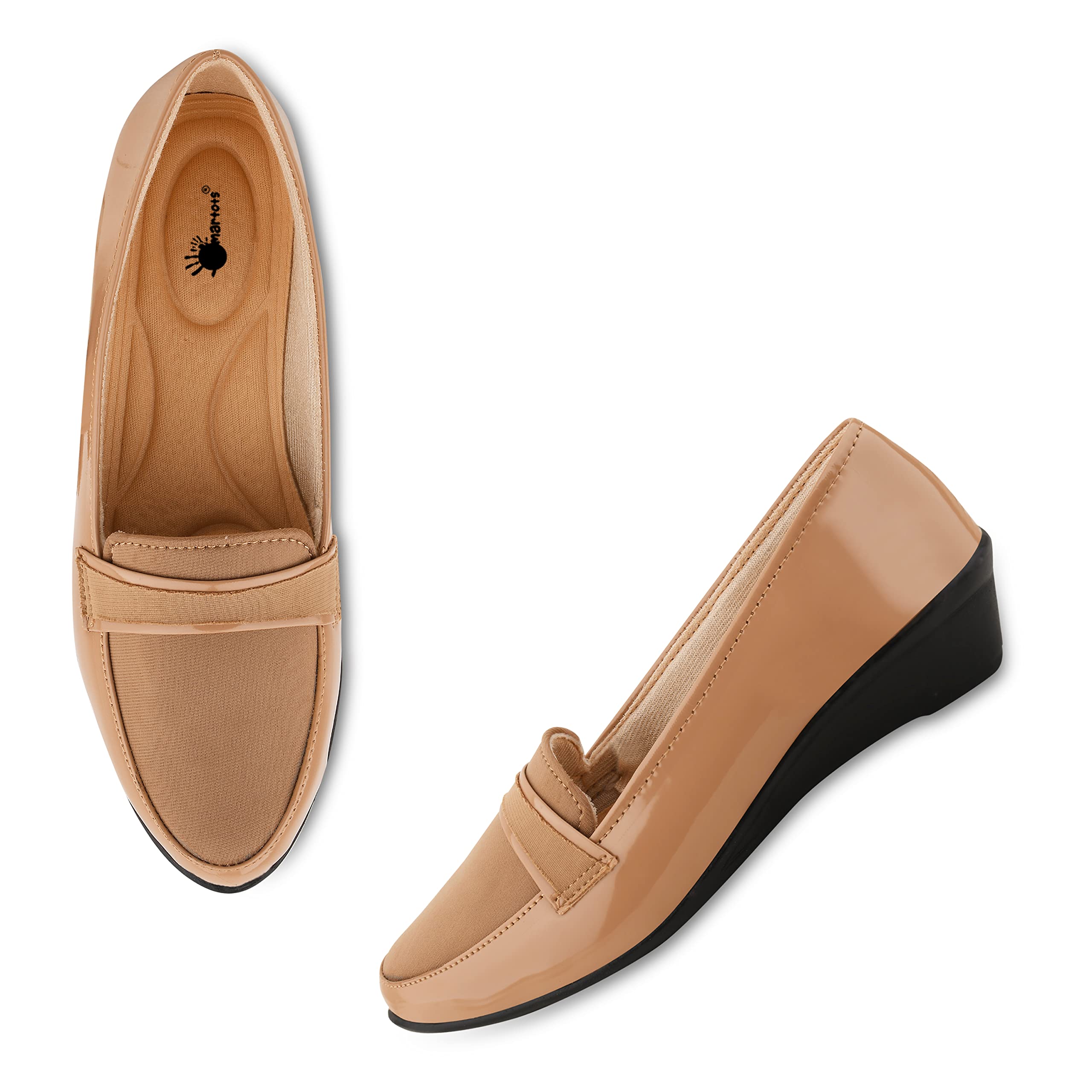 SMARTOTS Womens Casual Soft Premium Suede Upper Synthetic Sole Bellies DailyUse Casual Bellies Beige Size- 7UK (B0B752Z87B) Amazon Price History, Amazon Price Tracker