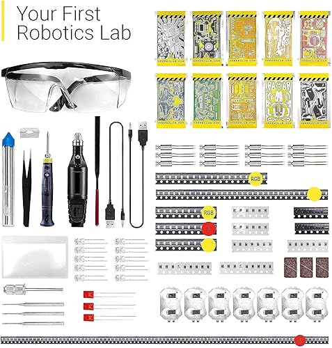 Miniatura 6 de Kit de construcción de robot Geeek Club para niños y adultos - Smart Nano Bots y Magic Voodoo Bots