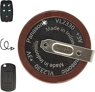 for LR2 LR3 Remote Key FOB Battery VL2330 Compatible with Land Rover Range Rover 2005-2012 fits Shell Case (FCC ID: NT8TX9, NT8-15K6014CFFTXA) and 2005-2010 LR 2 3 - W. Installation Instructions